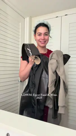 Get Dressed With Me For: Epcot Food & Wine 2025🫶🏼✨ November weather was wonderful for this day #epcotfoodandwinefestival2025 #epcot #fyp #gdwm #disneyparks 