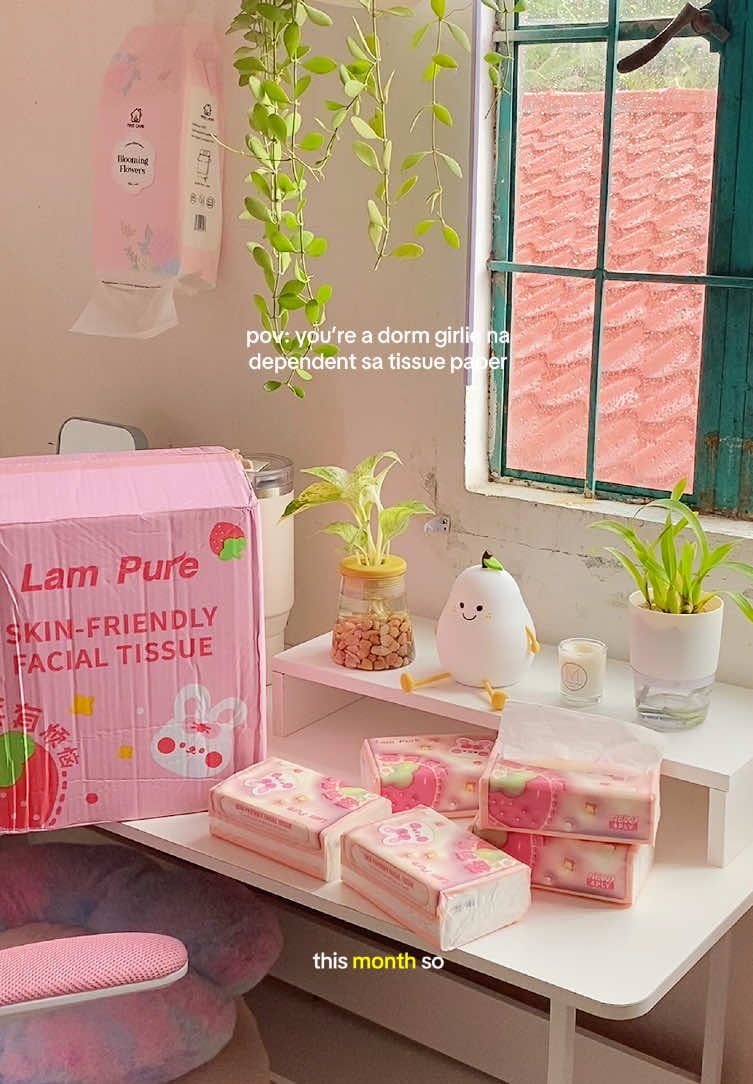 if you live in a dorm, alam mo na tissue solves 90% of our problems talaga 😃 #tissuepaper #lampuretissue #tissuemurah #dormessentials #dormliving 