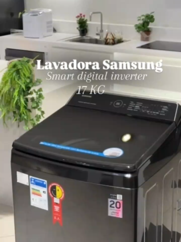 🧺✨ Mais tecnologia, menos esforço! 💪 A Lavadora de Roupas Samsung 17kg WA17CG Smart Digital Inverter é perfeita para quem busca potência, economia e praticidade no dia a dia! 💦 Com design moderno e motor Digital Inverter, ela lava mais roupas com menos ruído e menor consumo de energia. ⚡🩶 Ideal para famílias que valorizam eficiência e cuidado com cada peça! 👕👗 🛍️ Garanta já a sua e transforme sua rotina de lavagem em pura praticidade! LINQUE NOS COMENTARIOS! 👇 #AchadinhosImperdíveis #Samsung #LavadoraDeRoupas #CasaPrática #TecnologiaQueFacilita #Eletrodomésticos #CuidadosComAsRoupas