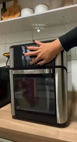 💥 Fritadeira Air Fryer Forno Oven 12L Mondial AFON-12L-BI 2000W Sem Oléo ID - BYK-NDG-TAV #postviralizar #airfryer #petiscos #friturasemoleo #promododia 