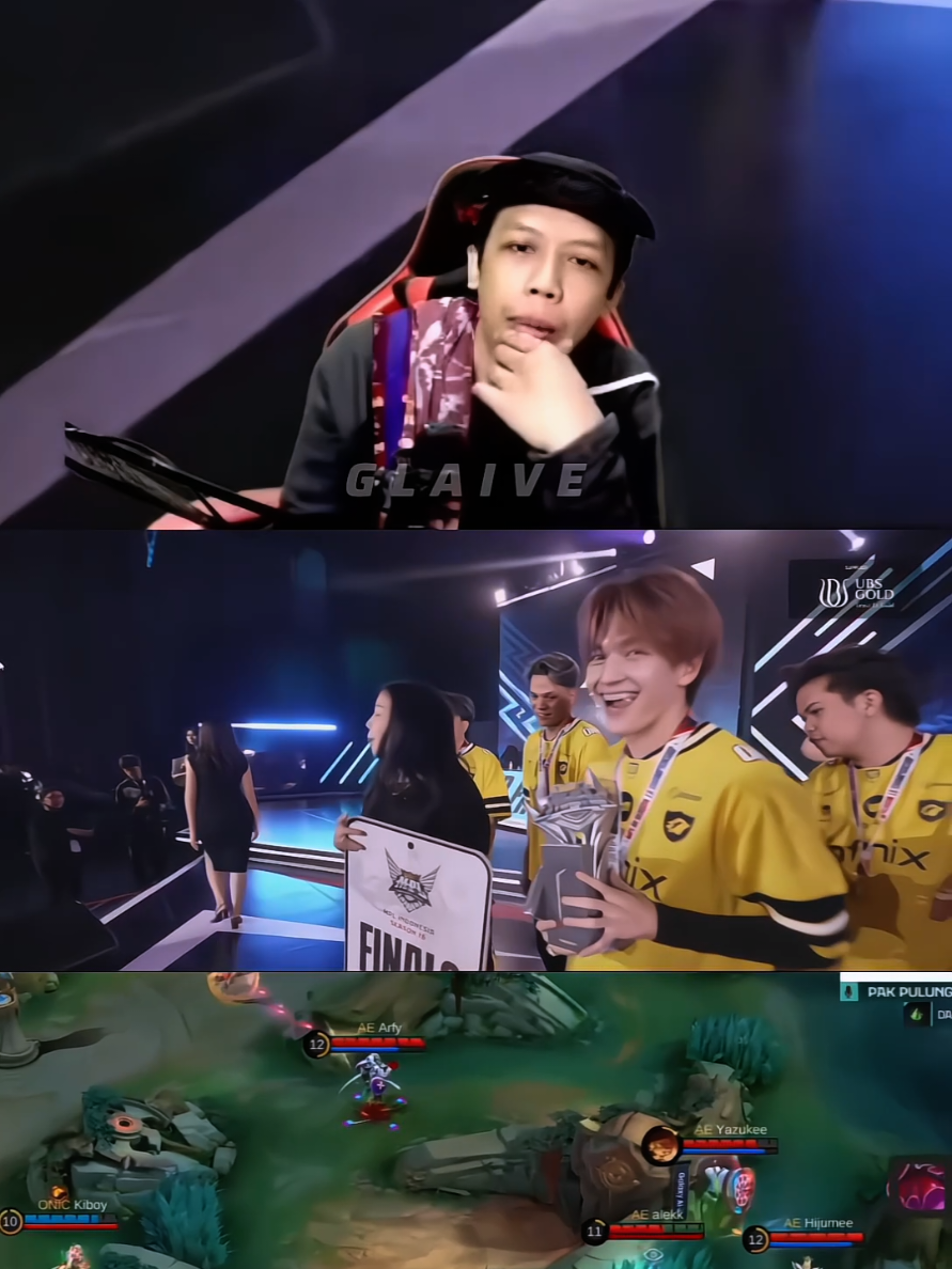 Reaksi Diraw melihat onic juara mpl id season 16, kairi mvp diraw kesal  #MLBB9TH #MLBB  #onicesports  #diraw  #mplindonesia 