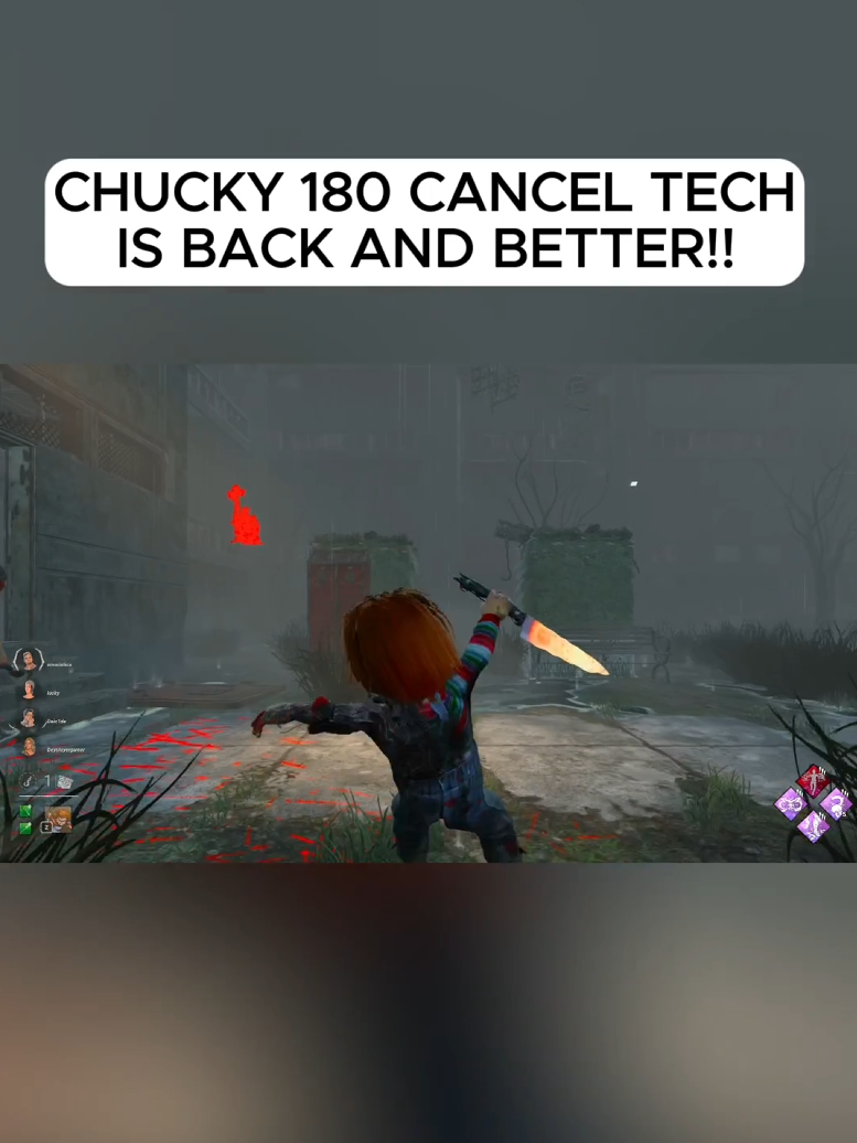 CHUCKY 180 CANCEL TECH FLICK - DBD #dbd #dbdfyp #dbdkiller #dbdsurvivor #deadbydaylight #dbdtiktok #deadbydaylightfyp #chucky #dbdclips