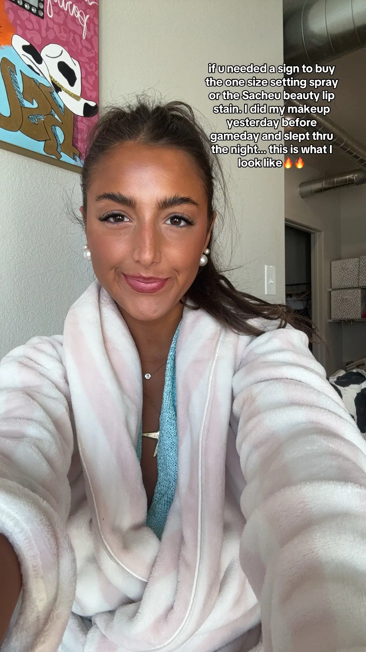 @ONE SIZE BEAUTY @SACHEU Beauty US holy grails!!! full beat still on tho😹