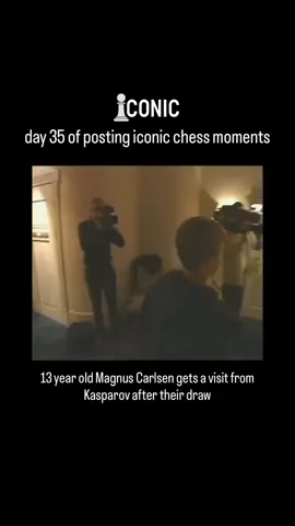 13 year old Magnus Carlsen gets a visit from Kasparov #kasparov #magnuscarlsen #chess