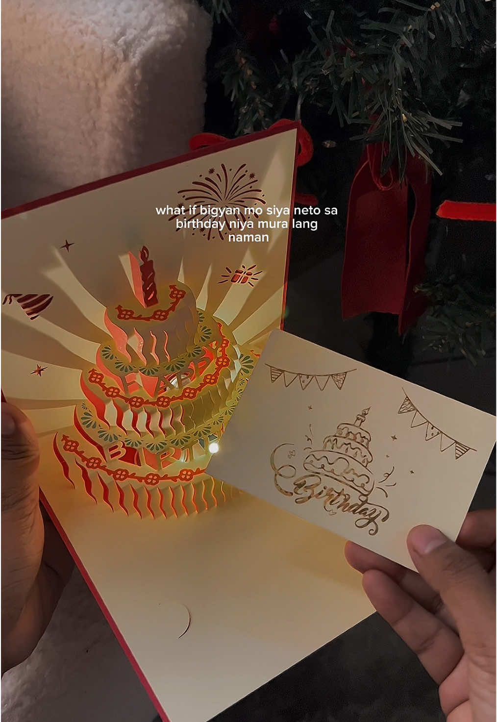 kahit ganito lang sa birthday ko masaya na ako🥹🥰 #birthdaycard #birthdaycardmusic #giftidea 