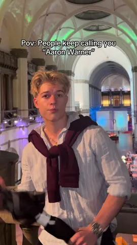 Might need to actually read the book at this point 📕 #fyp #aaronwarner #BookTok 