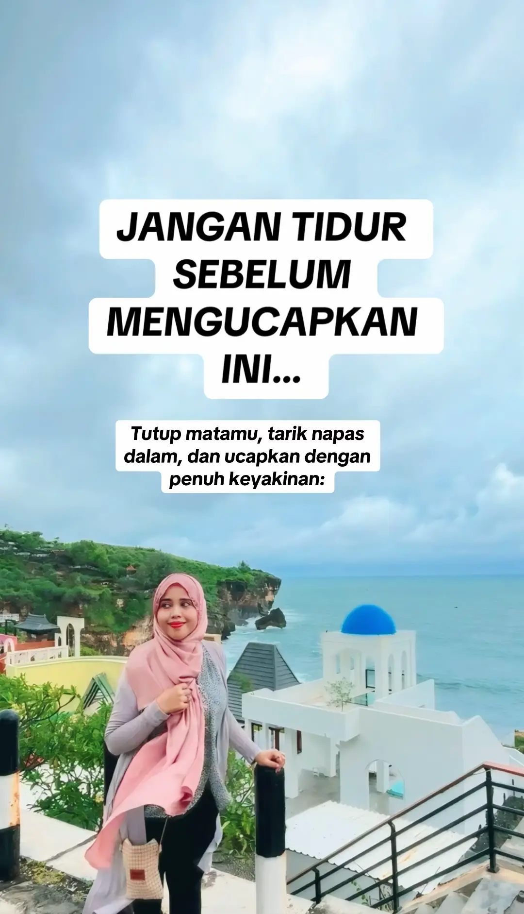 Aku menarik cinta, rezeki, kesehatan, dan kebahagiaan tanpa batas dengan mudah dan penuh rasa syukur. Jangan tidur sebelum ucapin afirmasi ini  Ucapin dengan hati, rasain energinya  Allah selalu denger apa yang kamu yakini  #AfirmasiMalam #LawOfAttraction #Manifestasi #EnergyPositif #HealingJourney     