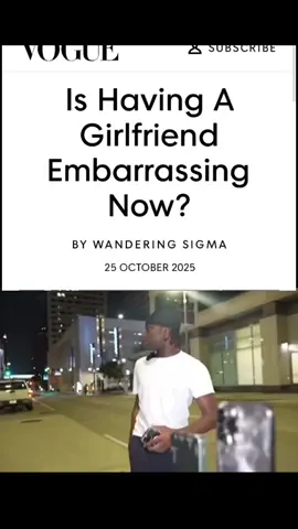 In a perfect world THIS WOULD HAVE BEEN THE ARTICLE PUBLISHED @Vogue @Chanté Joseph  #fyp #britishvogue #men #women #dating 