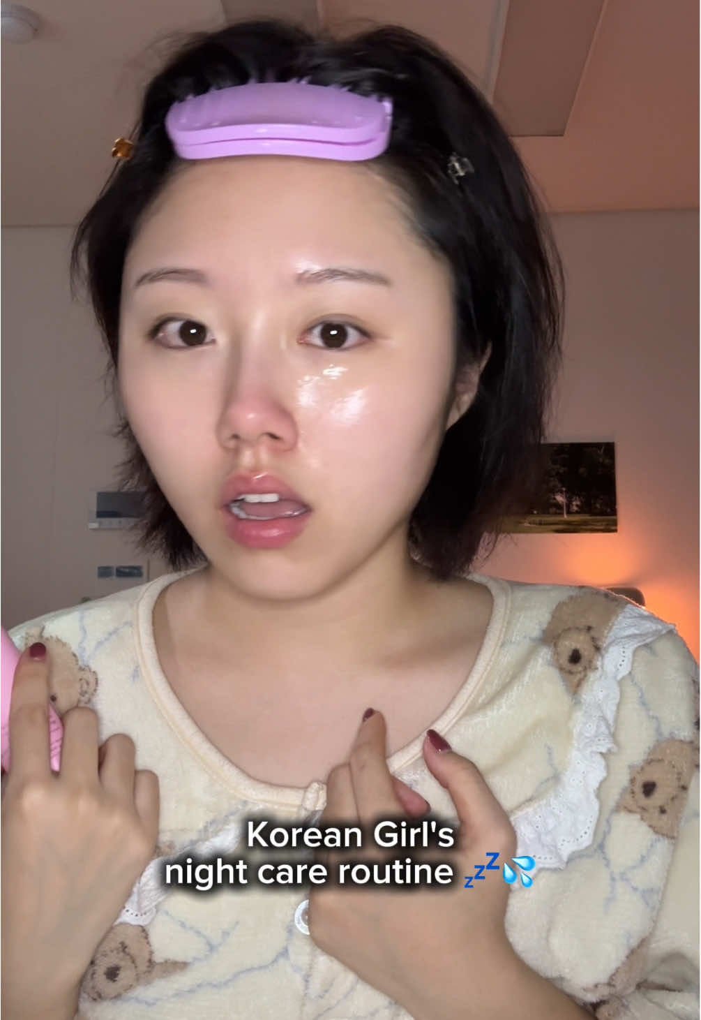 look at this glow 😭✨ #glow #fypシ゚ #challenge #kbeauty #nightroutine  @AMOREPACIFIC US 