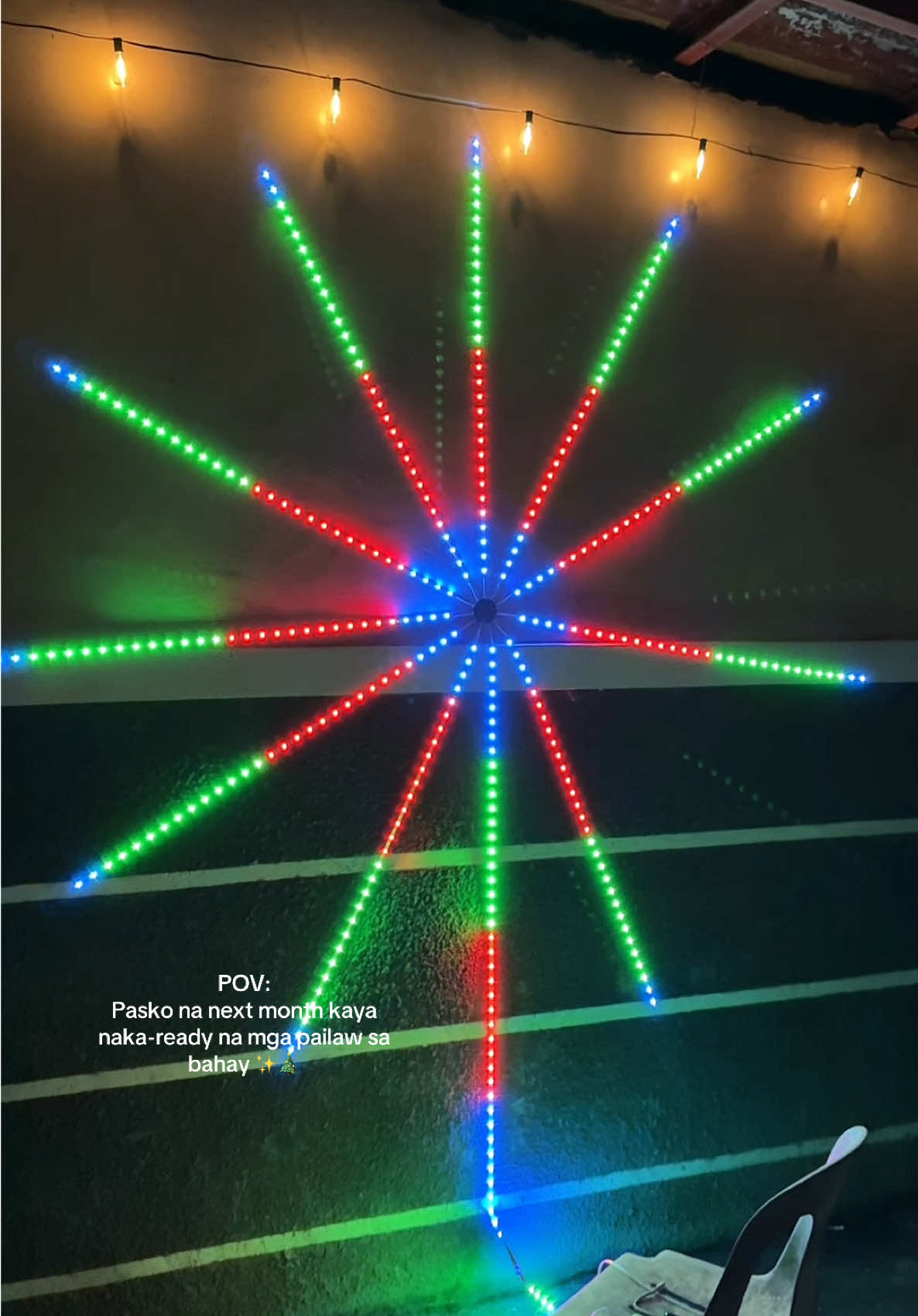 Damang dama na ang pasko!! Naka ready na itong Fireworks Christmas lights namin sa bahay!! 🤩🥰✨  #fireworkschristmaslight #fireworkschristmaslights #fireworkslight #christmaslights #ledlights 