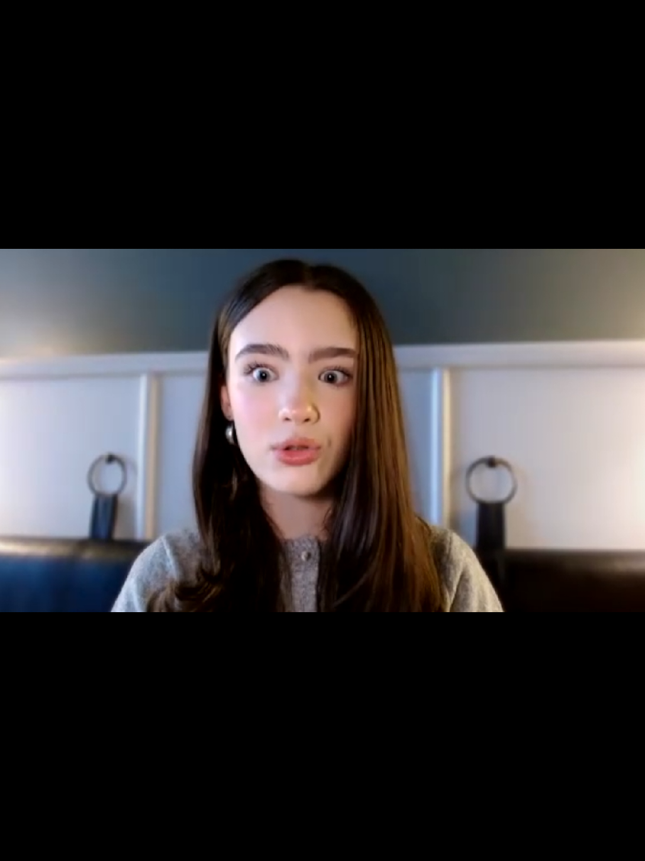 Clara Stack on filming It: Welcome to Derry Episode 1's shocking end scene **FULL INTERVIEW ON MY YOUTUBE CHANNEL POP CULTURE WITH PAT** #itwelcometoderry #pennywise #it #scary #viral 