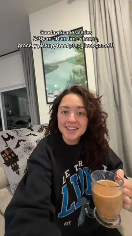 No Sunday scaries in this house today!! Gooo lions!! #firsttimemom #momthings #sundayreset #sundayvlog #detroitlions 