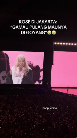 MBAK ROSE DI JAKARTA KENA VIRUS JAMETT😭😭 #blackpink #blackpinkinjakarta #deadlineworldtour #roses_are_rosie 