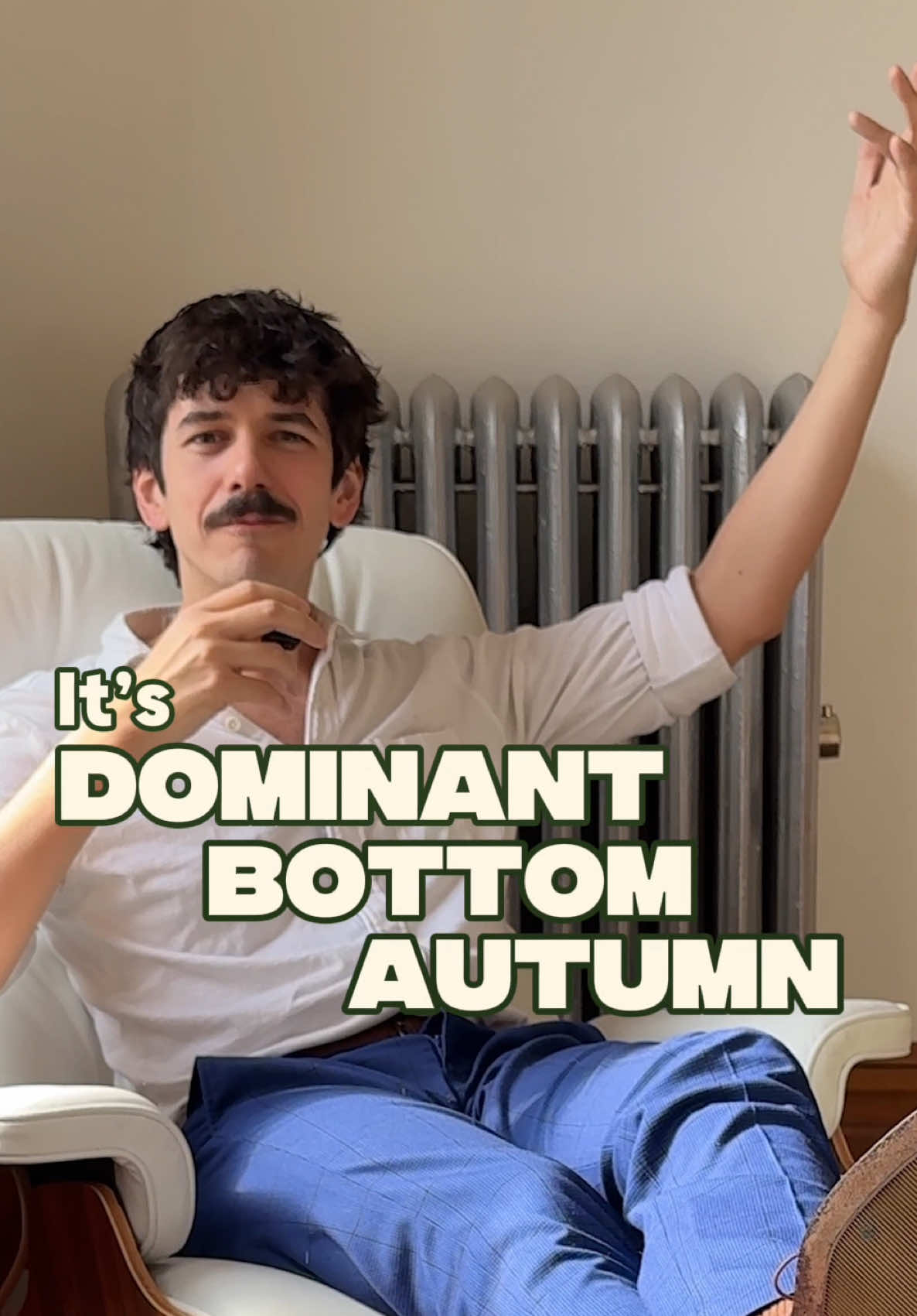 I have to give my dry cleaners very specific instructions to not fix these #autumn #fall #hotgirlsummer #suitandtie #dominantbottomautumn 