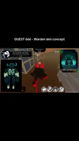 I hope they see this and take some inspiration!!!! #forsaken #Minecraft ##concept##guest666##warden