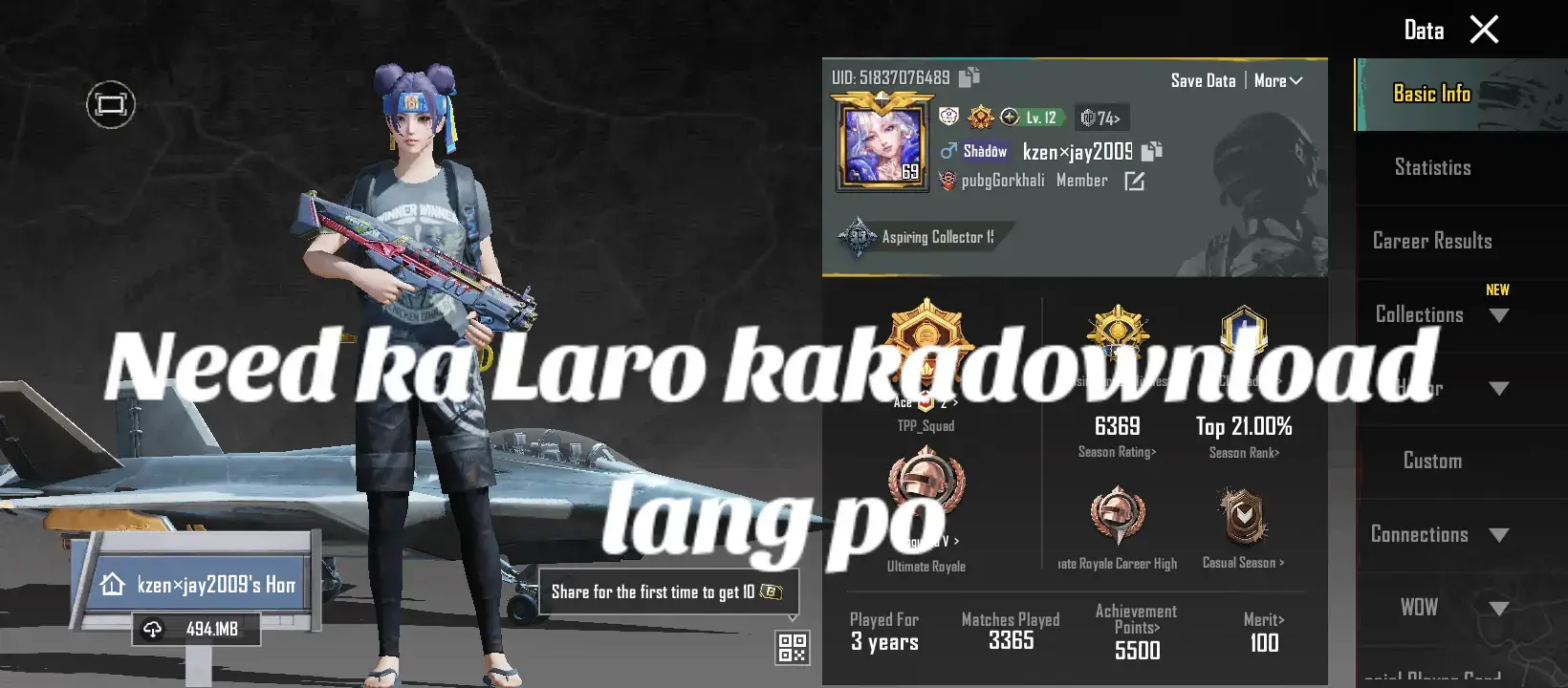 Need Ka Laro po #pubgmobile #fyppppppppppppppppppppppp #viralvideos 