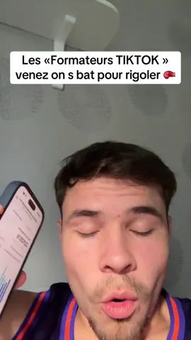 Les «Formateurs TIKTOK » venez on s bat pour rigoler 🥊#formation#buisness#combat#viral 