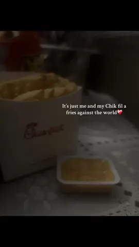 With Chik fil a sauce 😌#chickfila #fypシ #viral 