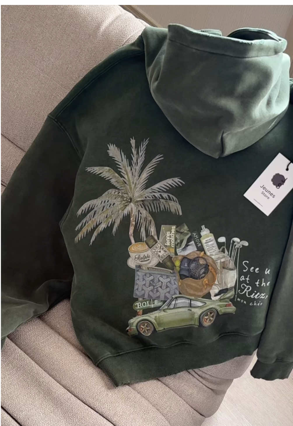 Green Edit Hoodie الطلب عن طريق الموقع🤍#hoodie #الرياض #اكسبلور #saudi #foryou 