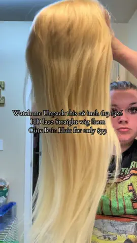 She is soooo soft🥹 thanks @Cute Bein Hair Shop #wiginstall #tiktokwig #wigtok 