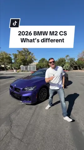 What makes a 2026 BMW M2 CS so Different? #bmw #bmwm2cs #m2cs #g87 #cartok
