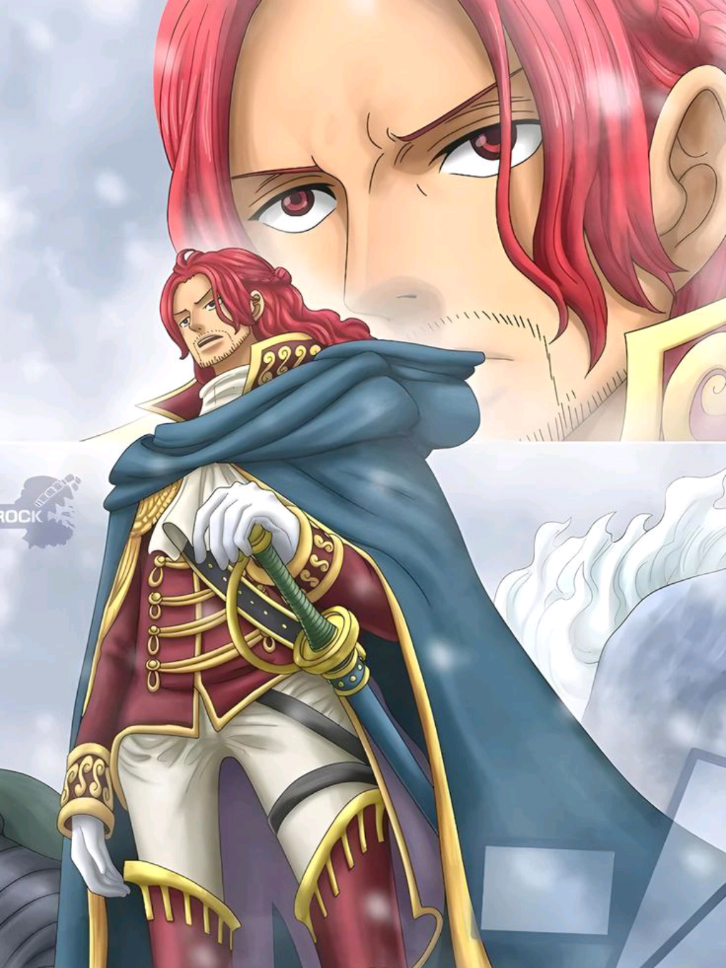 عرض ترويجي لشخصية شامروك من ون بيس مترجم عربي مني .  #ون_بيس #مانجا_ون_بيس #شانكس #شامروك #shamrock 