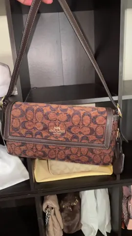 Debated getting this but she’s perfect named her habibi 🤎😩  #coach #coachetta #coachpurse #fyp #foryou 