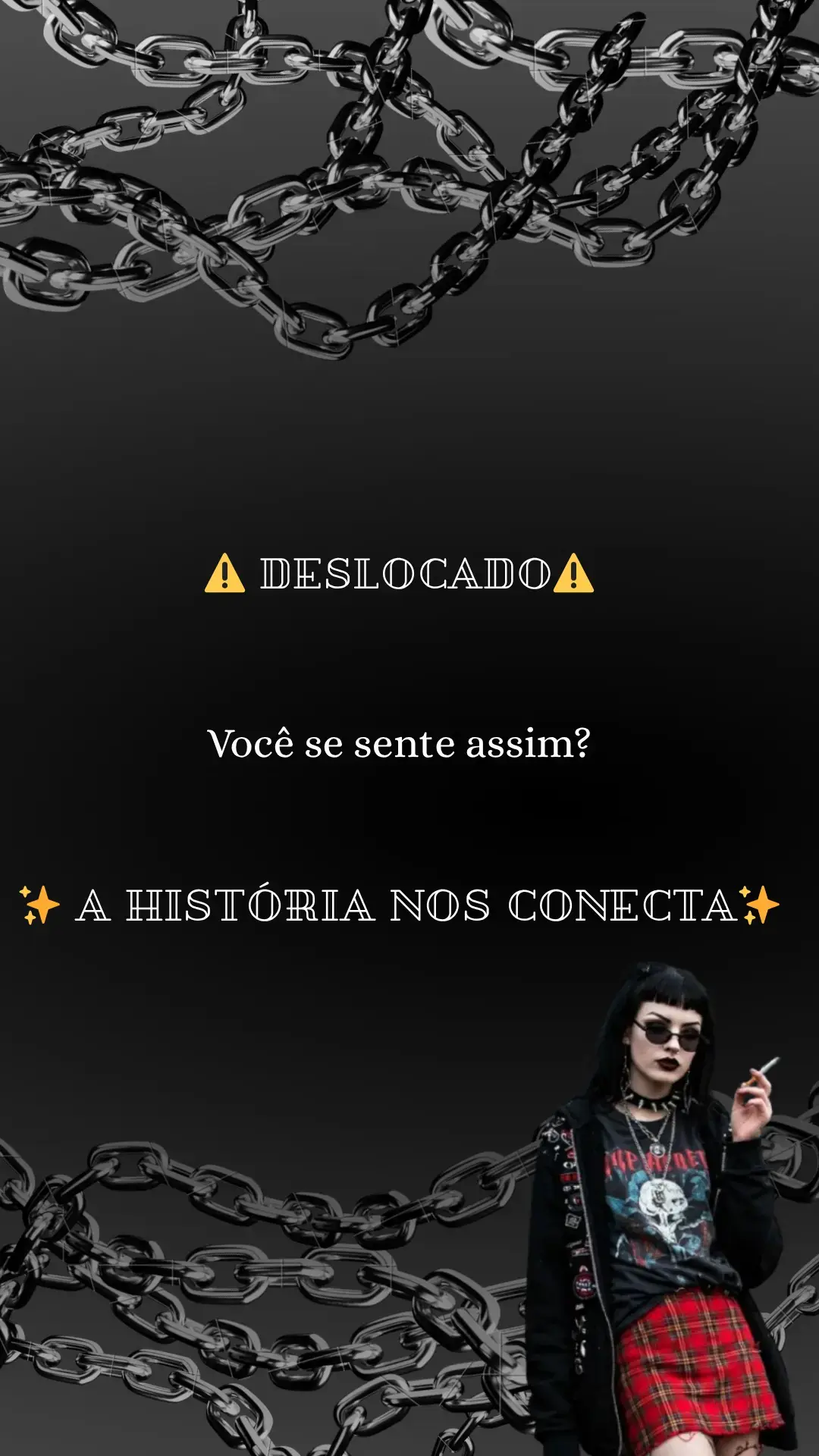 Sabe aquela sensação de nunca se encaixar? 🖤 É a sua alma SUBVERSIVE te chamando! Sua 