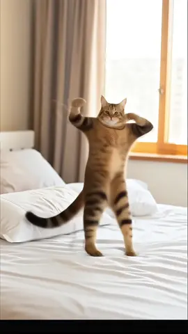 ❤️😽#cat #catdance #petdance #animaldance #catlover 