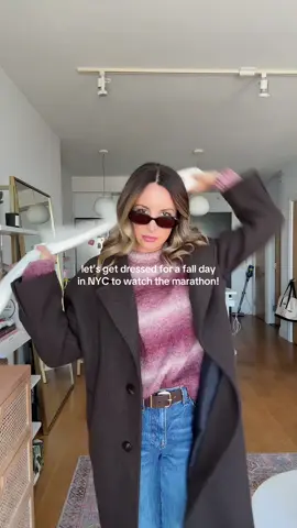 It’s the best day of the year in NYC!!!!! MARATHON SUNDAY!!!! 🥲🍂 #over30 #over30style #falloutfit #over30ontiktok @madewell @Quay @Phlur Fragrances @Nordstrom @fossil 