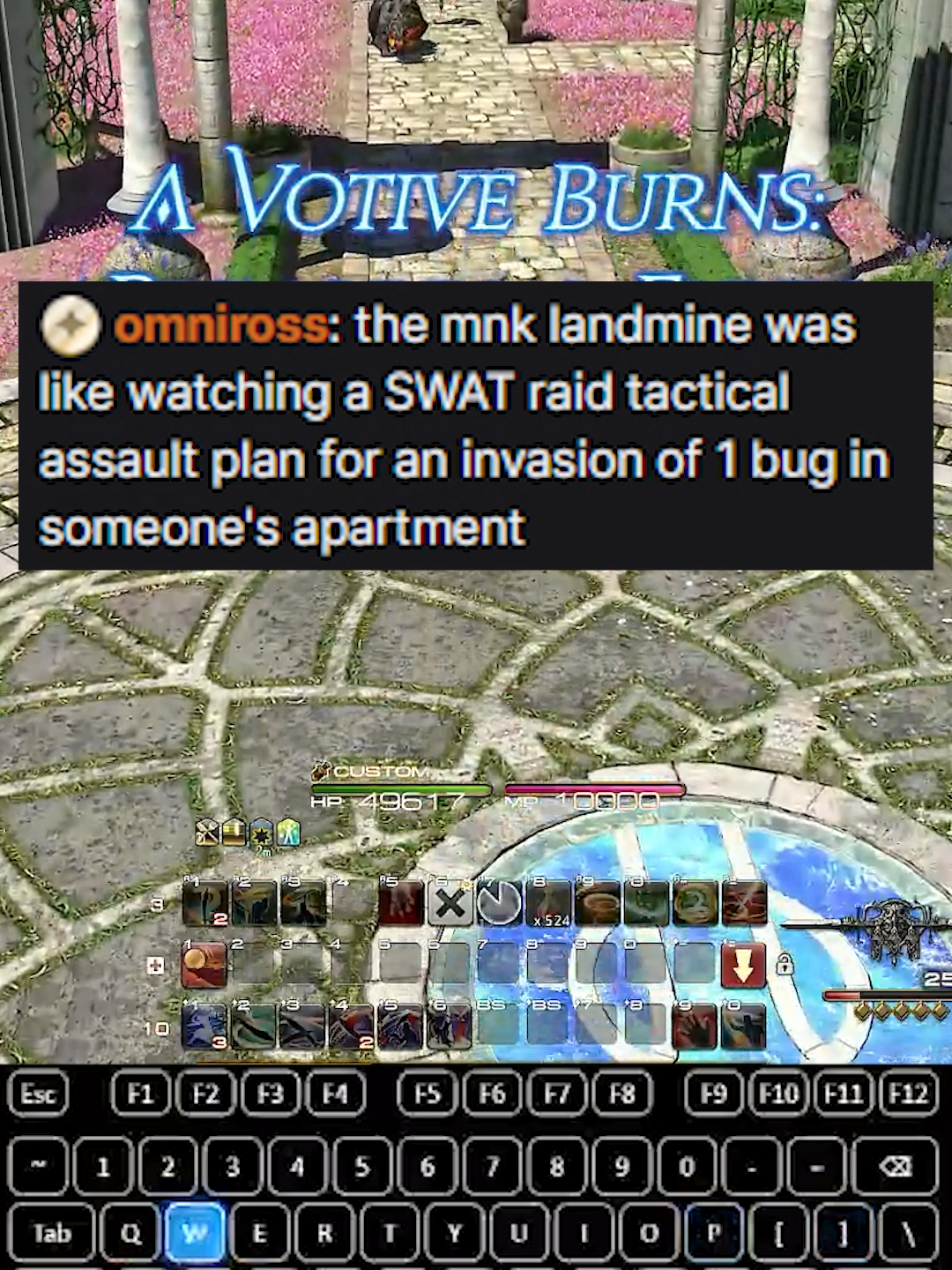 MNK Landmine Tech. #ffxiv #ff14 #mmo #gaming #deepdungeon #pilgrimstraverse #fyp