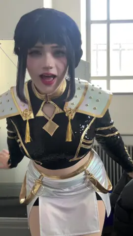 yes this is how i debut my zoey cosplay #kpopdemonhunters #huntrix #kpop #kpdh #zoeycosplay 