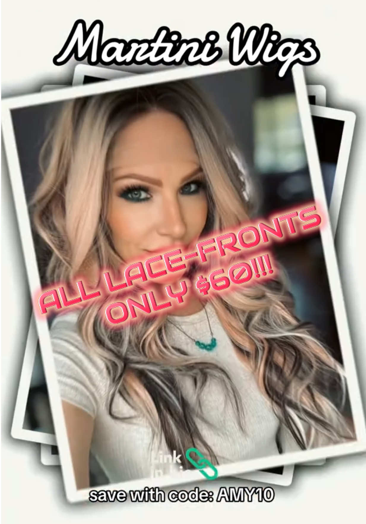 If you have been thinking about trying out Martini Wigs……NOW’S THE TIME!!!! All Lace-fronts are $60 and if you use code: AMY10, you will save even more at checkout!!! @MartiniwigsOfficial @misty_parcell #fyp #martiniwigsofficial #wig #lacefrontwig #wigtok 