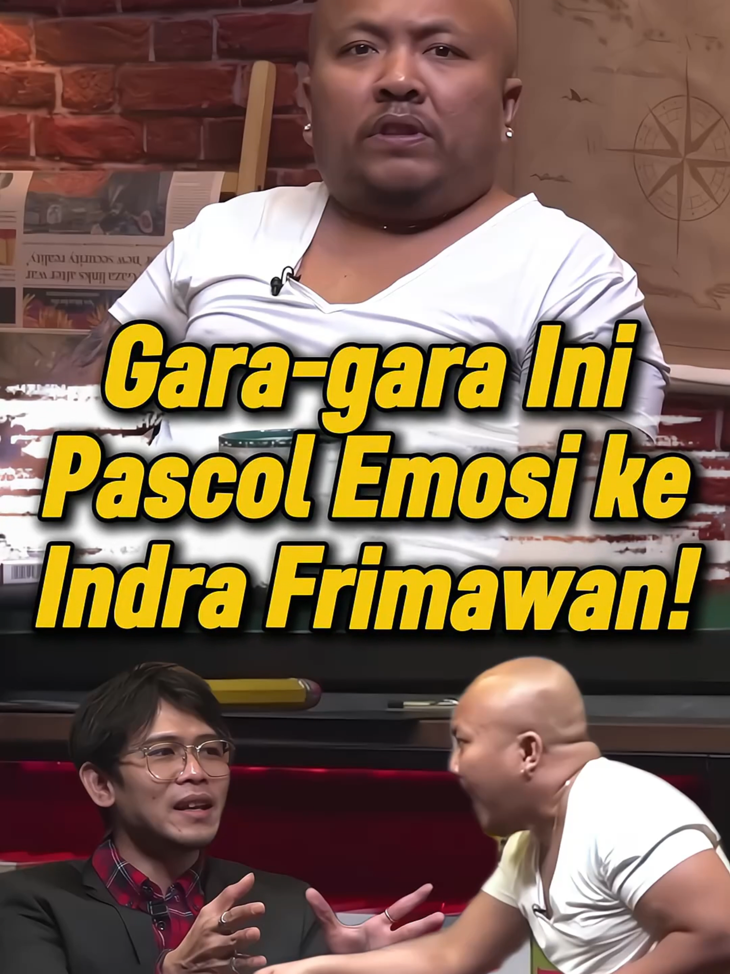 Gara-Gara Ini, Pascol Emosi ke Indra Frimawan‼️🤣#tiktokviral #trending #fyp #fyptiktok #podcast #indrafrimawan #bangpascol