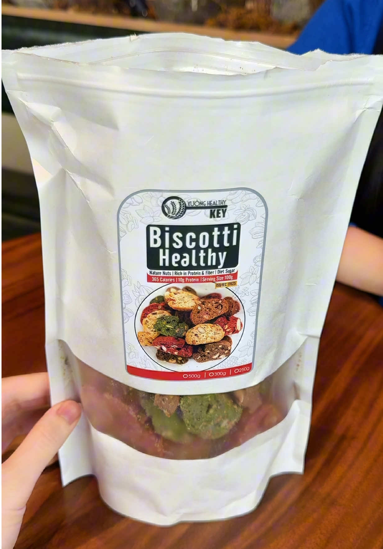 Bánh Biscotti nguyên cám mix 5 vị #banhbiscotti #banhhealthy 