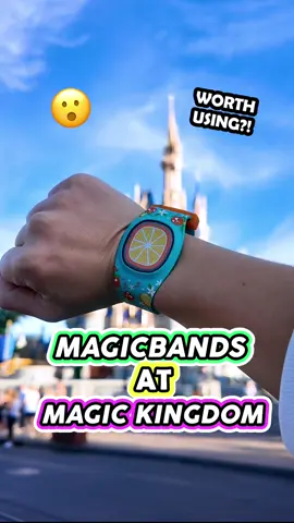 Replying to @Pumpkin Spice Goddess MagicBands WORTH USING at Magic Kingdom?! 🤔🏰(Disney Wristband Features) MagicBands are wearable wristbands you can wear to the Disney World theme parks! I wore a MagicBand to Disney's Magic Kingdom, but was it WORTH using?! Here are all of the ways a MagicBand can be used at Magic Kingdom! A MagicBand can be used to scan into the park, open the Tron Lightcycle Run ride lockers, collect PhotoPass photos, and interact with the Fab 50 statues. Would you wear a MagicBand to Disney World? #disney #Tech  #themepark #magicband #disneyworld @Disney Parks 