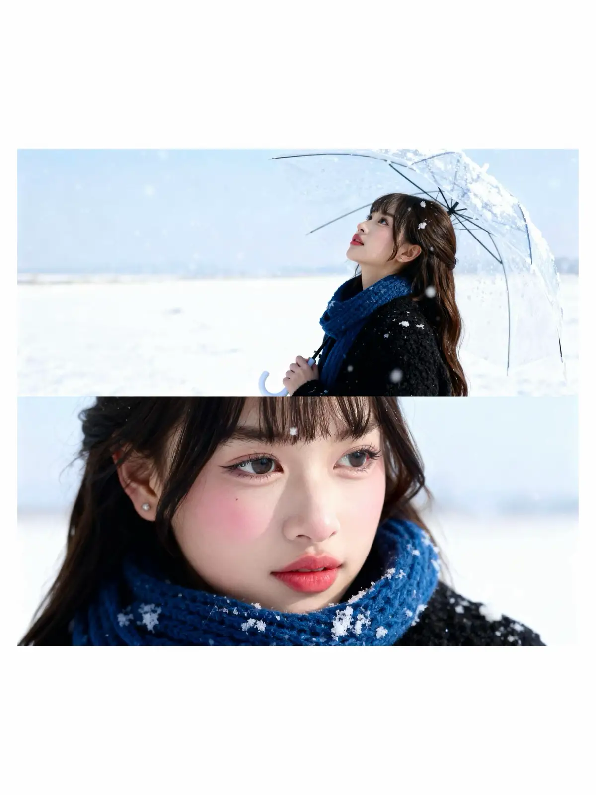 I luv snow ☃️❄️ #NewChanyapuk #ChanyaQRRA  #QRRA #winter 