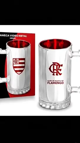 Caneca Flamengo metálica, #flamengo #time #caneca #copo #CapCut 