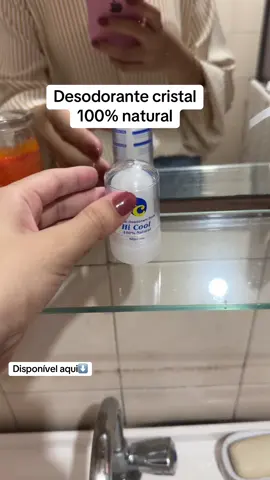 Desodorante 100% natural pedra cristal de sal  #desodorantenatural #pedradesal #cristaldesal #desodorantecristal #desodorantedesal 