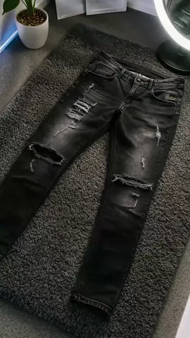 CELANA JEANS Panjang pria/RIPPED robek #bismillahfyp 
