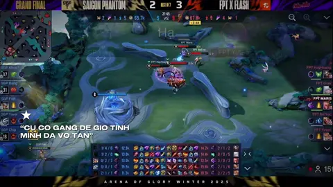 Hành trình leo tháp của FPTxFlash hôm nay khép lại với hai tỉ số 4-1 và 4-2 cùng với chức vô địch thứ 6 và FMVP cho Maris sau bao lần về nhì #aov #xuhuong #teamflash #fptxflash #aog 