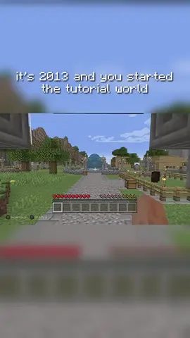 Og minecraft tutorial world #gaming #foryoupage #nostalgia #Minecraft #fyyp 