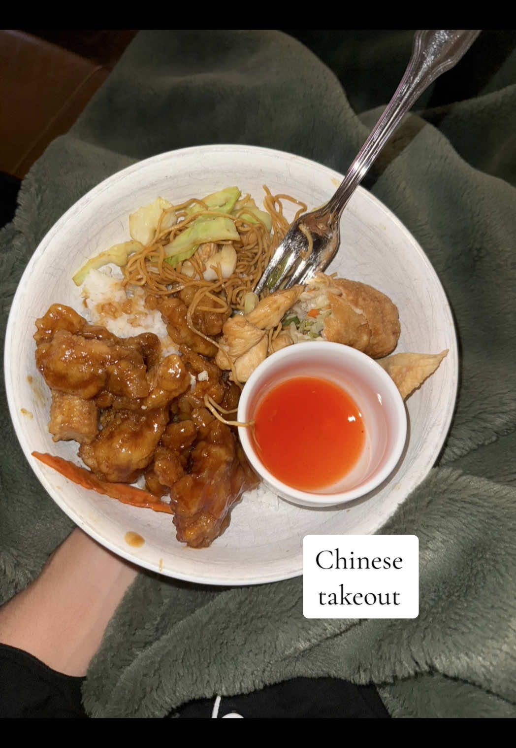 Chinese takeout 🥡 lmk what your fav Chinese takeout order is!!  #eating #eatingshow #mukbang 