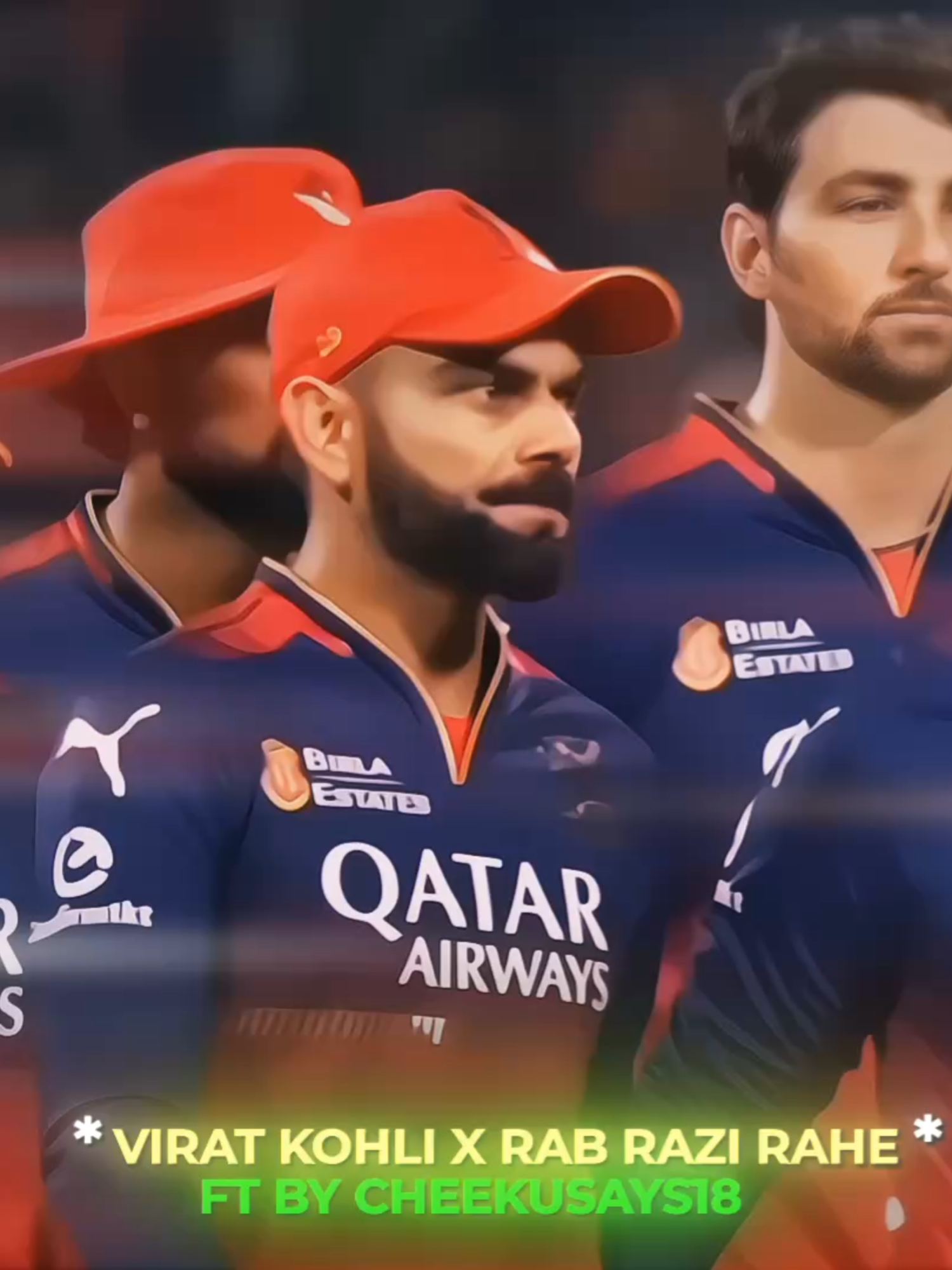 Aujla's Beats, Kohli's Feats😍| The Timeless Elegance of Virat Kohli's Strokeplay #fypシ #foryoupage #viratkohli #viralplz #rcbfans