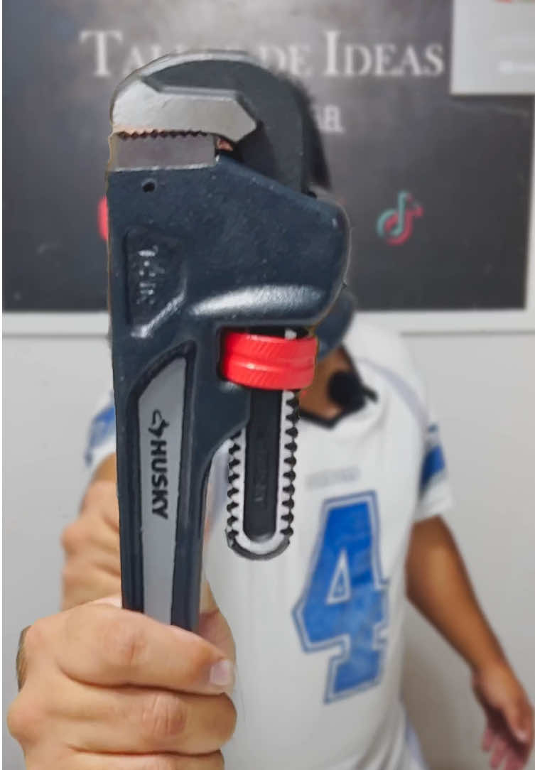 3 Funciones de la Llave Stilson #Husky SKU 128368 de @The Home Depot MX 