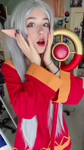 Oh yea it is Frieren x Megumin #frieren #megumin #cosplay #anime #fyp 