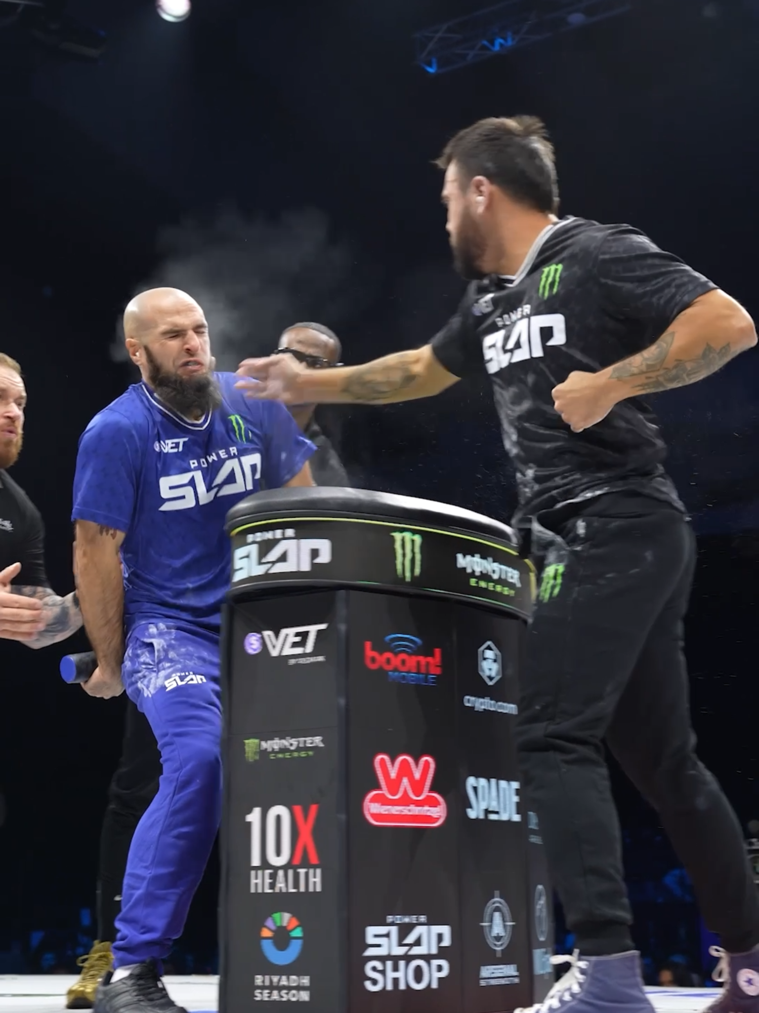 NOTHING 😡 Provost ate his way to the win at $VET #PowerSlap17 [ Rewatch all the action now on YouTube ]