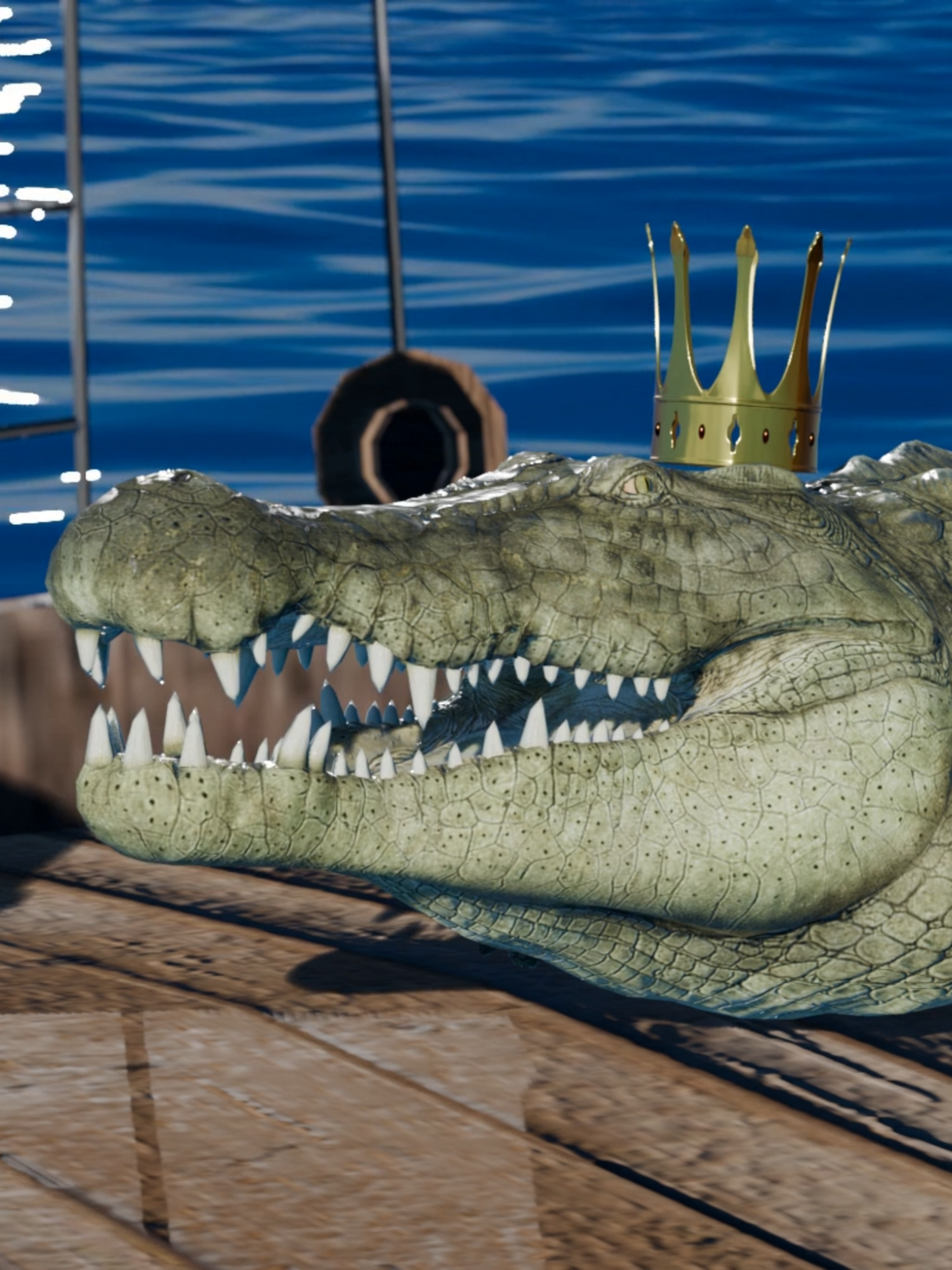 The King #DKC #donkeykong #kingkrool #kkr #nintendo #animation #blender #sfm #comedy