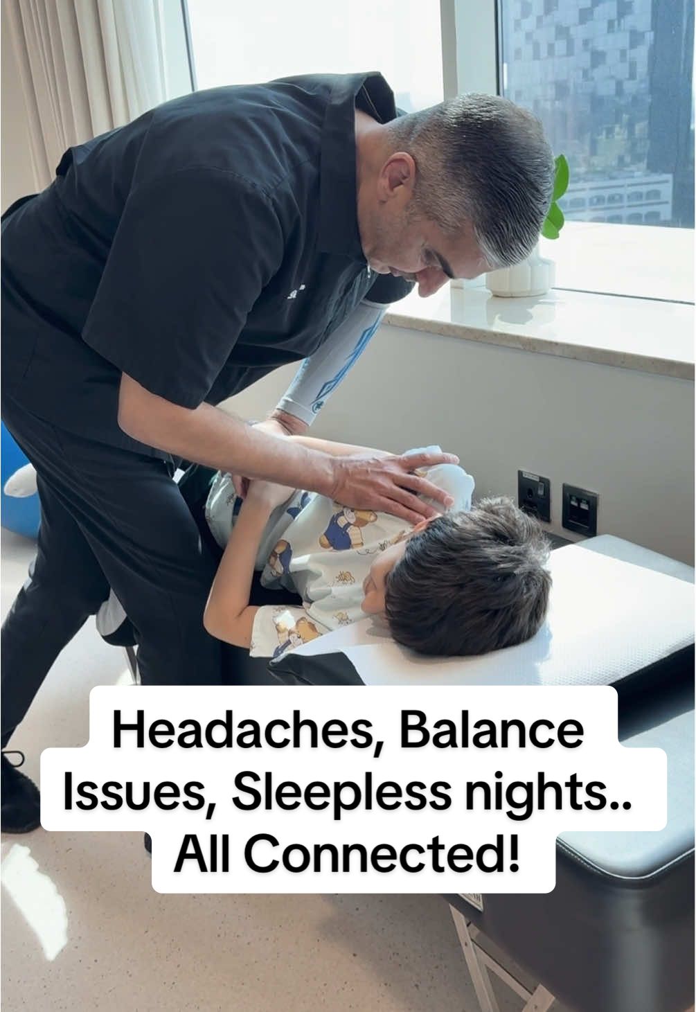 A Mother’s Hope ❤️ From Kuwait to Dubai for Her Son’s Healing Journey This mom flew all the way from Kuwait to see Dr. Rahim after her son struggled for 2 years with headaches, balance issues, sleep troubles, and digestion problems. He was born via C-section and had been searching for answers ever since. After Dr. Rahim’s detailed exam, X-rays revealed major misalignments and nerve pressure in his tailbone, mid-back, and upper cervical spine. After his first adjustment, everything changed: 💤 Slept through the night ⚖️ Better balance 😊 Happier, more relaxed Early spinal checkups can make a huge difference — even when kids aren’t complaining of pain. 🙏 #DrRahim #GonsteadChiropractic #PediatricChiropractic #NaturalHealing #csection                      