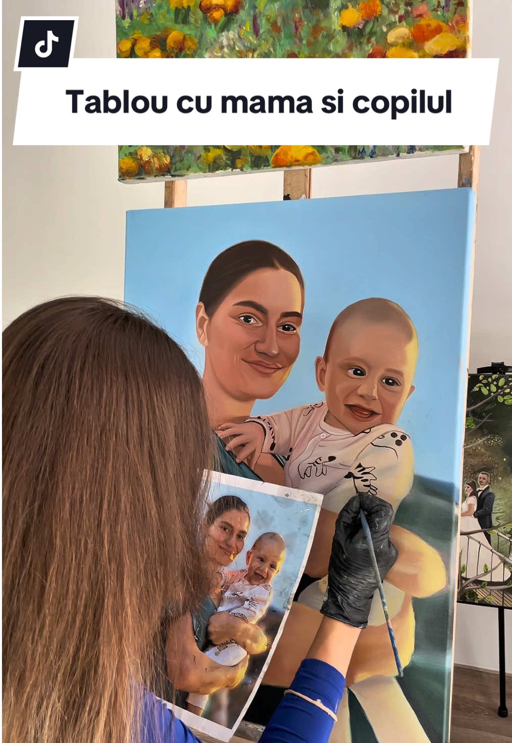 E de 10? 🥰 Comenzi pe insta: alepictoritza  #fyp #cadou #mama #pictura #alepictoritza 